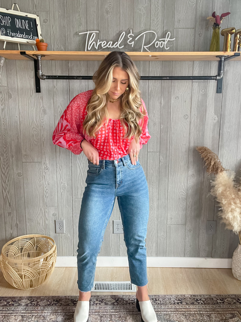 The High Rise Vintage Jeans